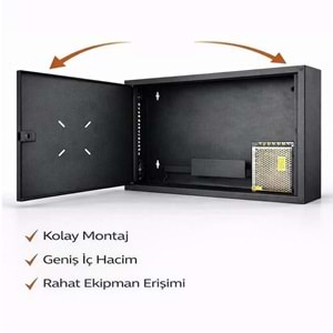 Netojen NT-921 DVR Box 45 x 35 x 10 Siyah Kabin