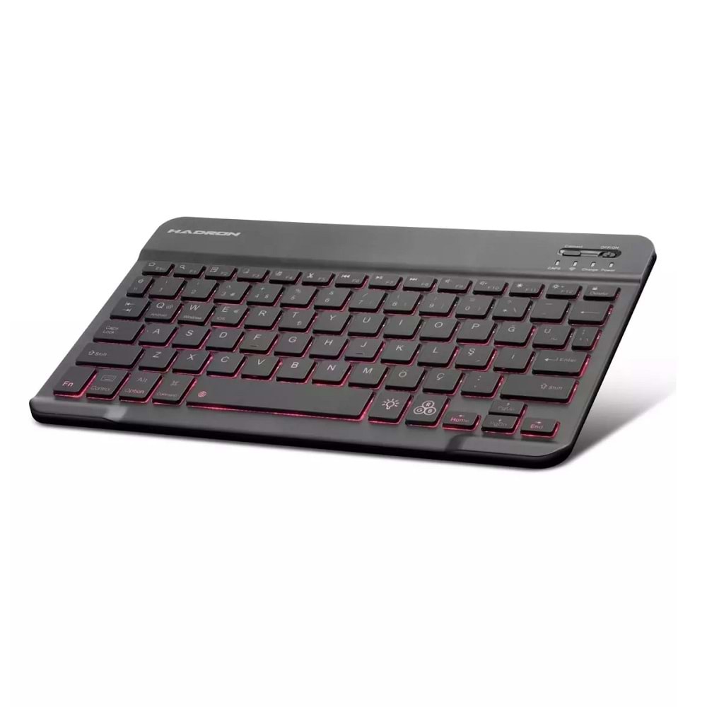 Hadron HDX2507 Bluetooth Smart Klavye RGB Şarjlı Tablet Telefon Smart TV Uyumlu