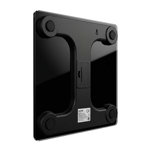 Asonic BS260 Siyah 260x260mm Boyutunda 2*AAA Pil Hediyeli Dijital Bluetooth Baskül