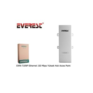 Everest EWN-716NP Ethernet 150 Mbps Kablosuz Router Yüksek Hızlı Acces Point