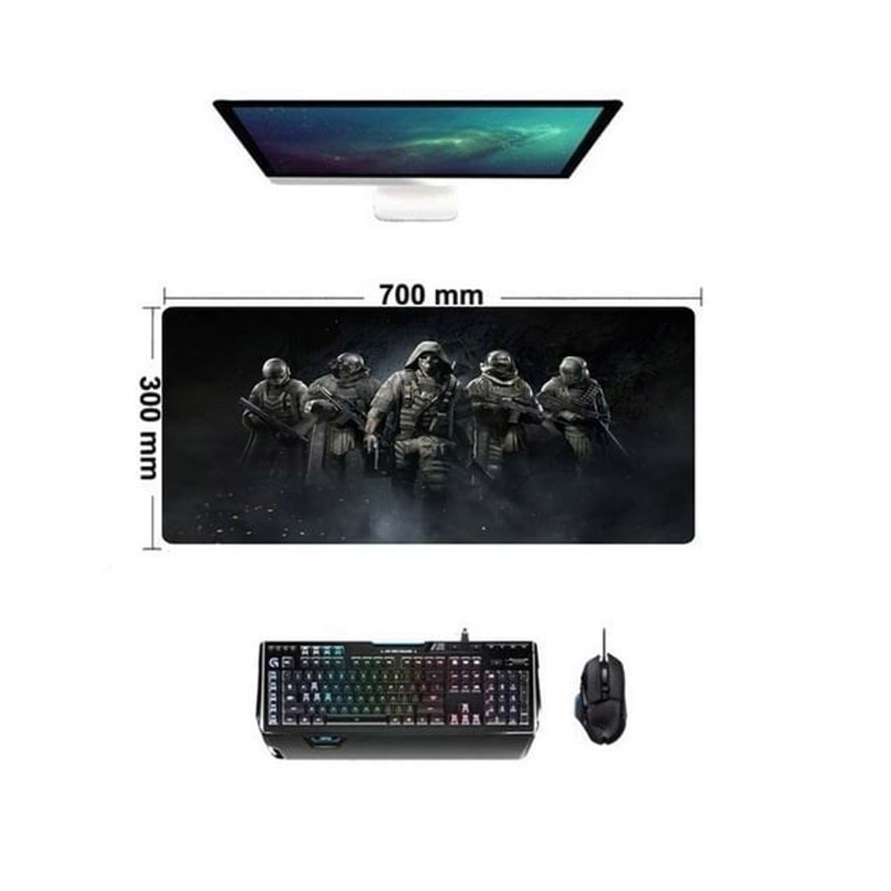 Netojen NT-701 Desenli Gaming Mouse Pad 700*300*3mm