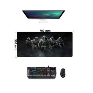 Netojen NT-701 Desenli Gaming Mouse Pad 700*300*3mm