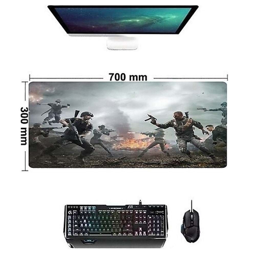 Netojen NT-702 Desenli Gaming Mouse Pad 700*300*3mm