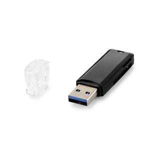 Hadron HDX7030 USB 3.0 Kart Okuyucu SD MicroSD 5 Gbps Siyah