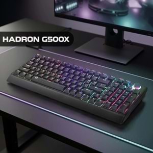 Good Pro G500XB Mekanik Gaming Klavye Blue Switch RGB 104 Tuş Siyah