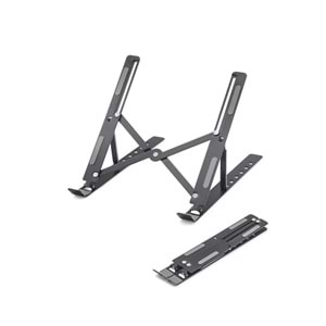 Nodar ND8031 Katlanır Ayarlanabilir Masaüstü Tablet ve Laptop Standı Metal - Siyah