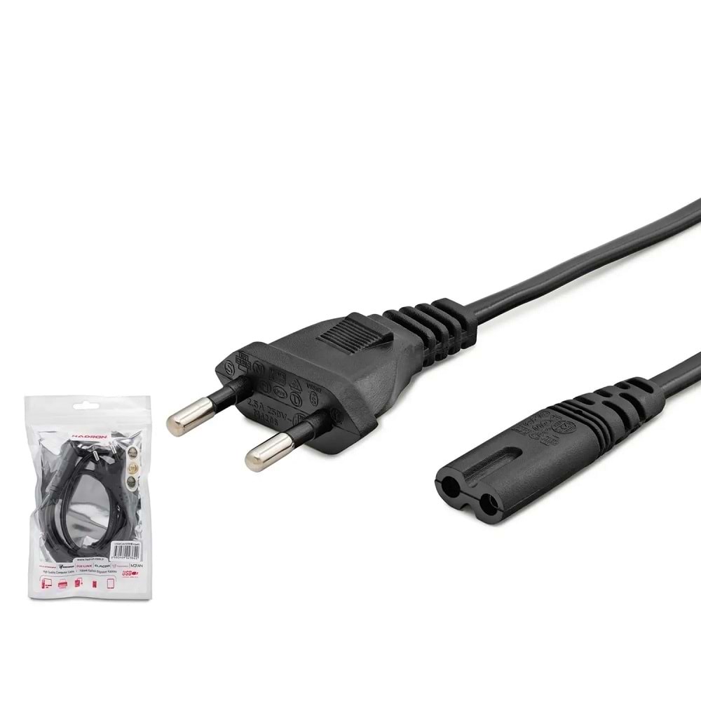 Hadron HDX5566 Teyp Power Kablosu 1mm