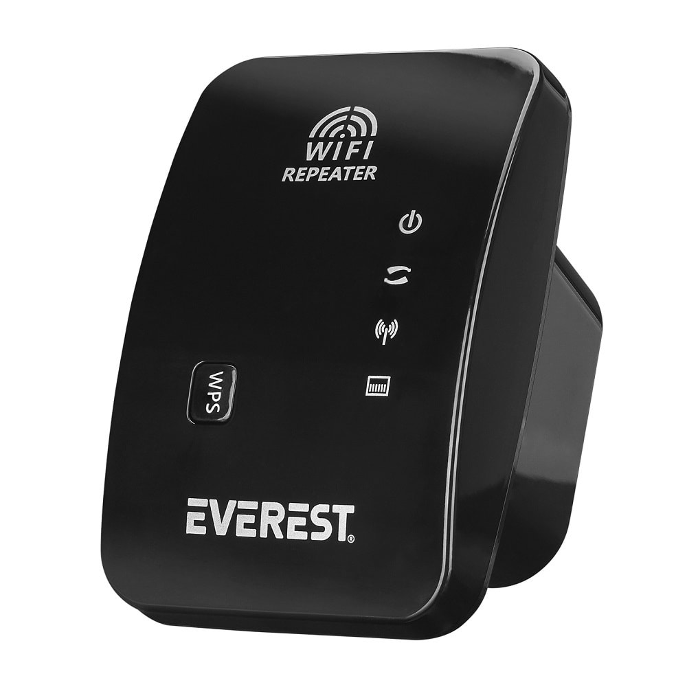 Everest EWR-N300 2.4GHz 300Mbps 1xWAN/LAN Port Dahili Antenli Tekrarlayıcı+AP Kablosuz Menzil Genişletici