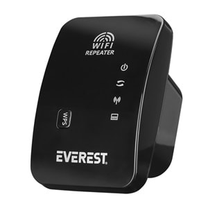 Everest EWR-N300 2.4GHz 300Mbps 1xWAN/LAN Port Dahili Antenli Tekrarlayıcı+AP Kablosuz Menzil Genişletici