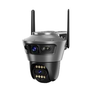 Blic BLM-56 Dual Lens 2.4G Wi-fi 4 Mp Ultra Hd Ip Kamera
