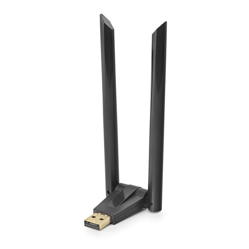 Netojen NT-597 WiFi 6 USB Adapter with Dual Antenna 300 Mbps (2 Anten)