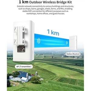 Netojen NT-771 1km Outdoor Noktadan Noktaya Aktarım