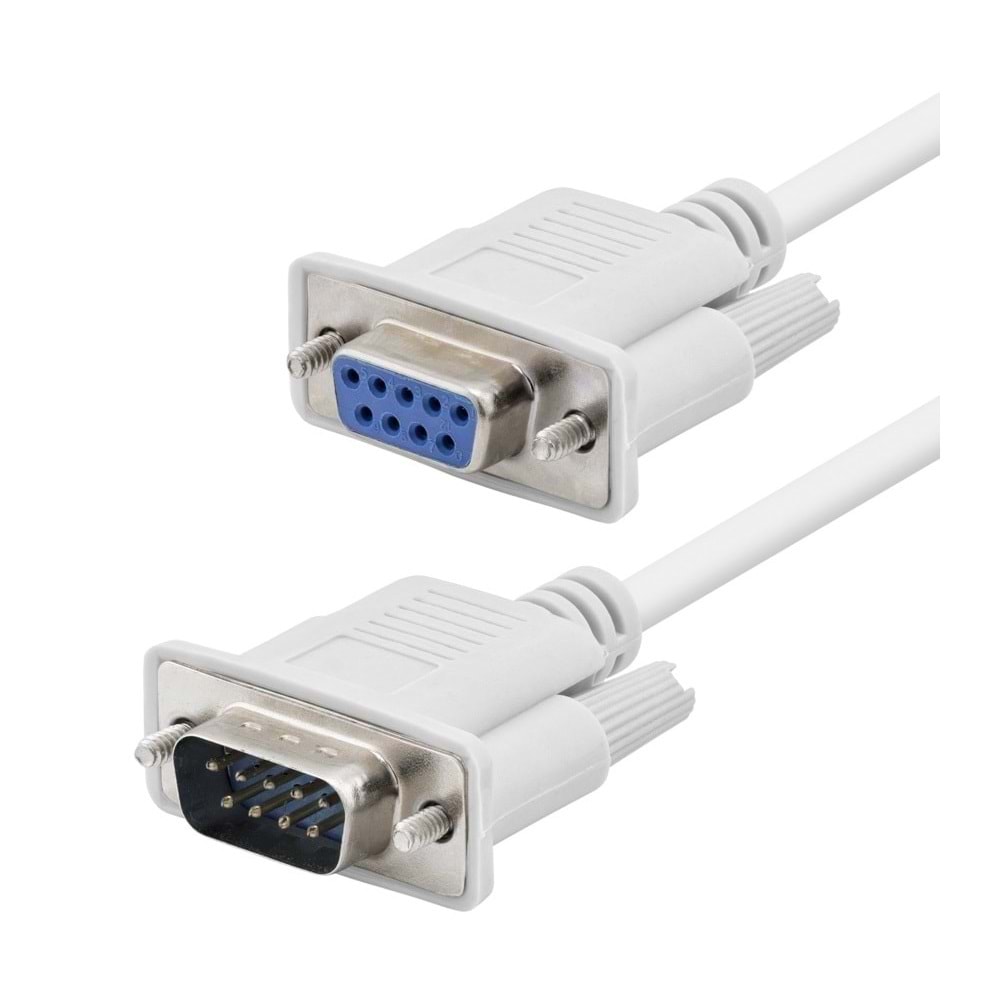 Hadron HDX7801 RS232 DB9 Seri Port Uzatma Kablosu 9 Pin 1.5mt