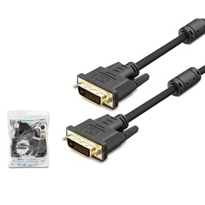 Hadron HDX7751 DVI-D 24+1 Görüntü Kablosu 1.8 m Siyah