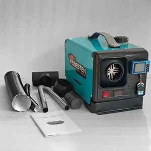 Webesten Akü Entegreli Çanta Tipi Dizel Isıtıcı Bluetooth Özellikli (12V - 24V - 220V Uyumluluğu)
